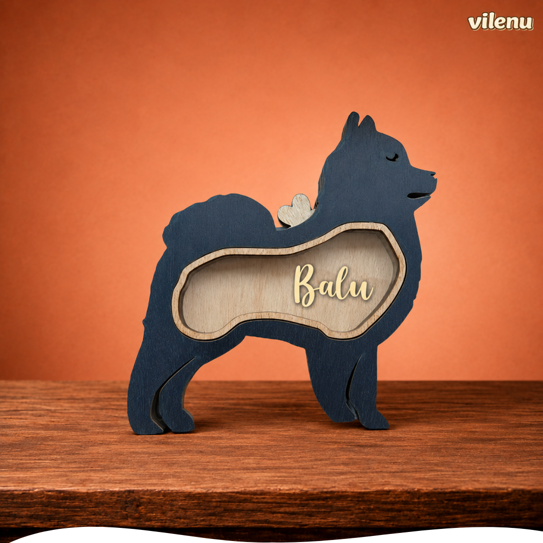 Personalisierte Fellbox für Hundeerinnerungen