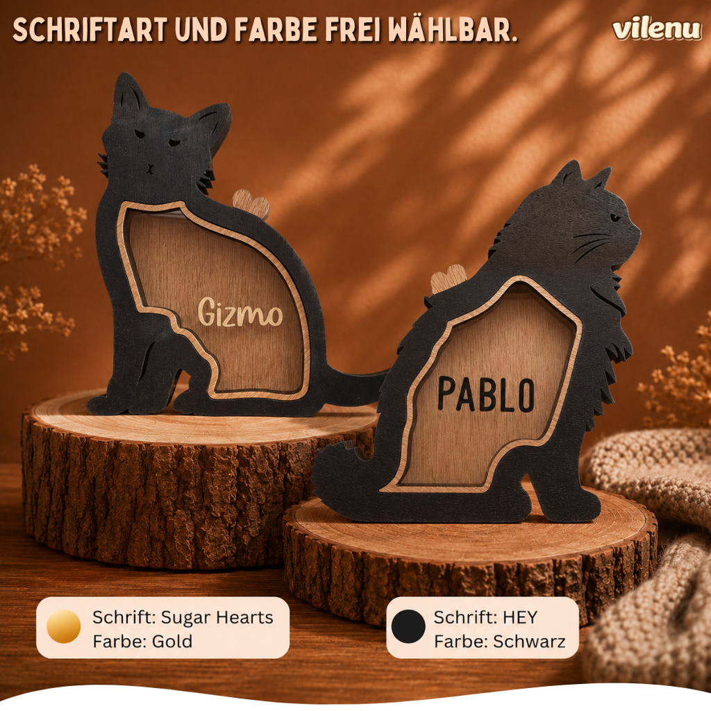 Personalisierte Fellbox für Katzenerinnerungen