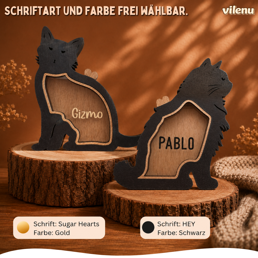 Personalisierte Fellbox für Katzenerinnerungen