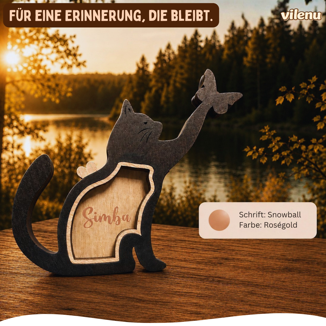 Personalisierte Fellbox für Katzenerinnerungen