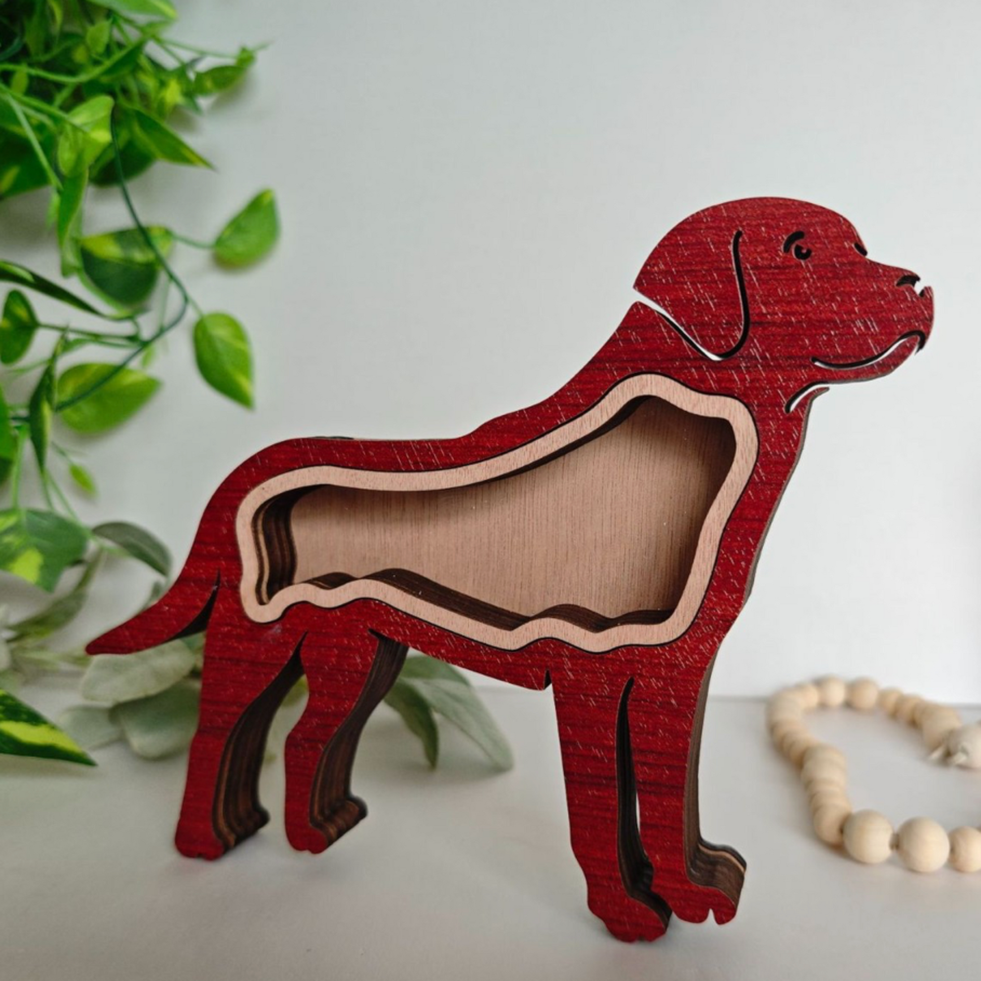 Holz-Gedenkbox für Tierhaar & Andenken